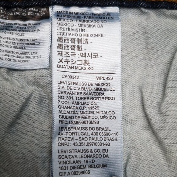 NWT Levi's 514 Men's Size 54/32 Athletic Taper Medium Wash Big & Tall Jeans - Picture 8 of 13